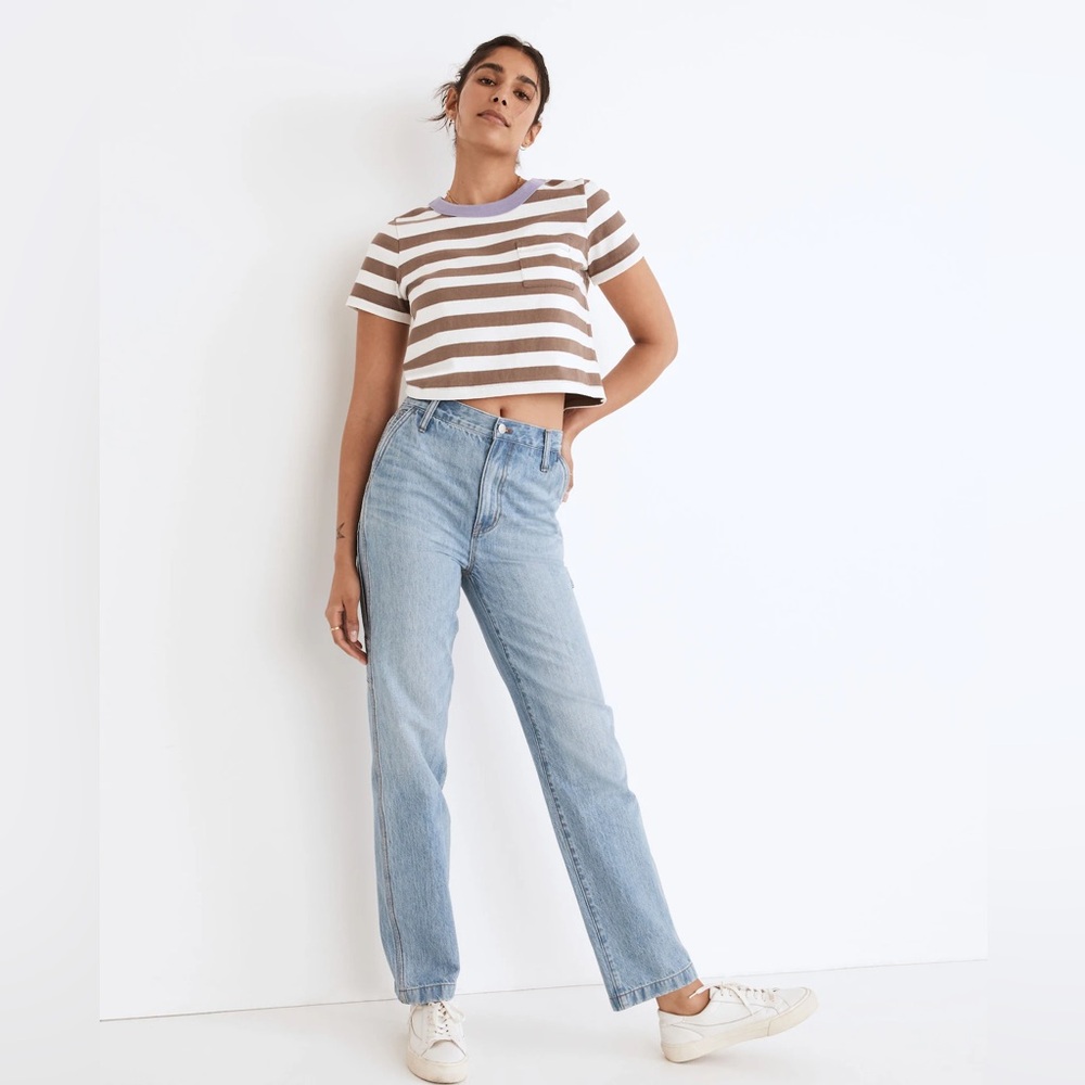 Madewell Perfect Vintage Straight Jean: Carpenter Edition, 28 - Picture 2 of 10